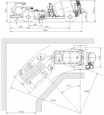 Автобетоносмеситель МоАЗ-75296